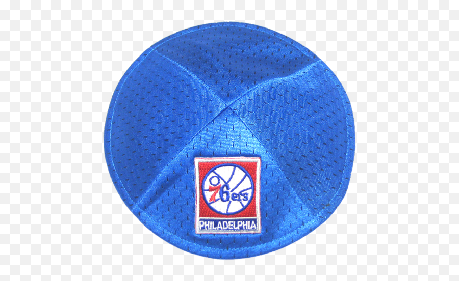 Philadelphia 76ers Yarmulke - Microfiber Emoji,76ers Logo