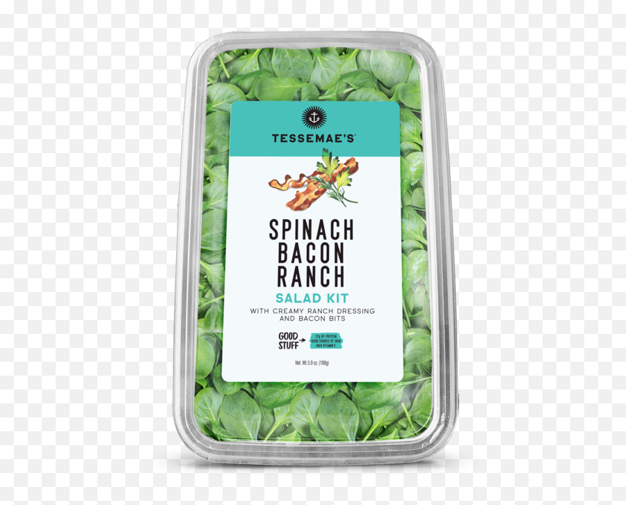 Spinach Bacon Ranch Salad Kit - Box Emoji,Bacon Transparent Background