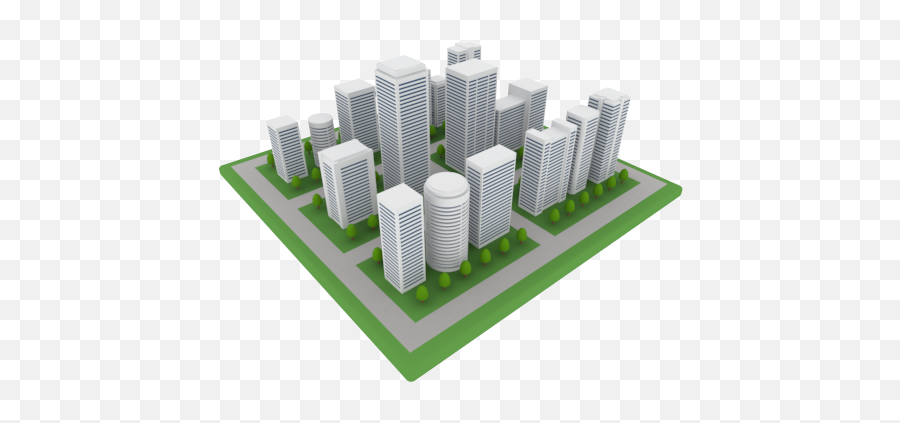Download 3d Building Clipart - City Clip Art 3d Full Size Earthquake Early Warning Systems Emoji,3 D Clipart