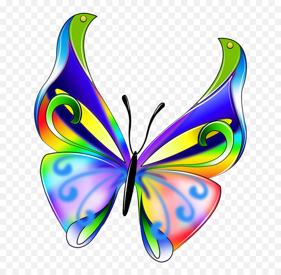 Download U203fu2040butterfliesu203fu2040 Mariposas Verdes Mariposas - Unicorn Butterfly Png Emoji,Butterflies Clipart