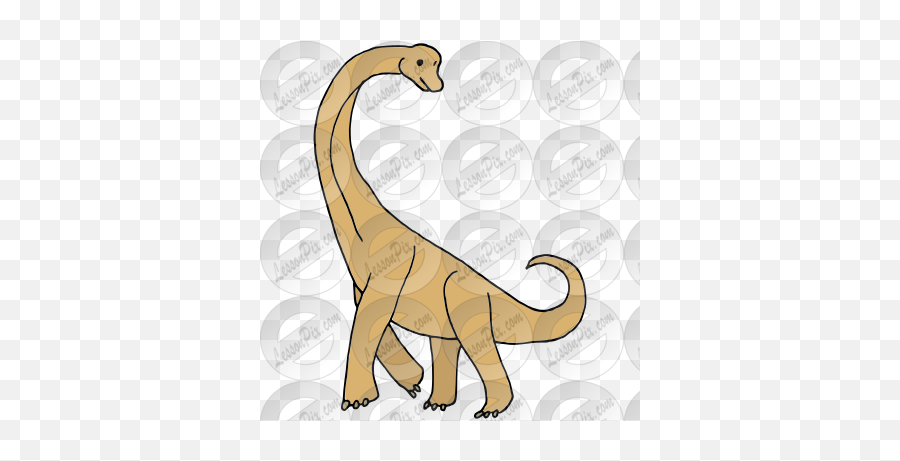 Brachiosaurus Picture For Classroom Therapy Use - Great Emoji,Brontosaurus Clipart