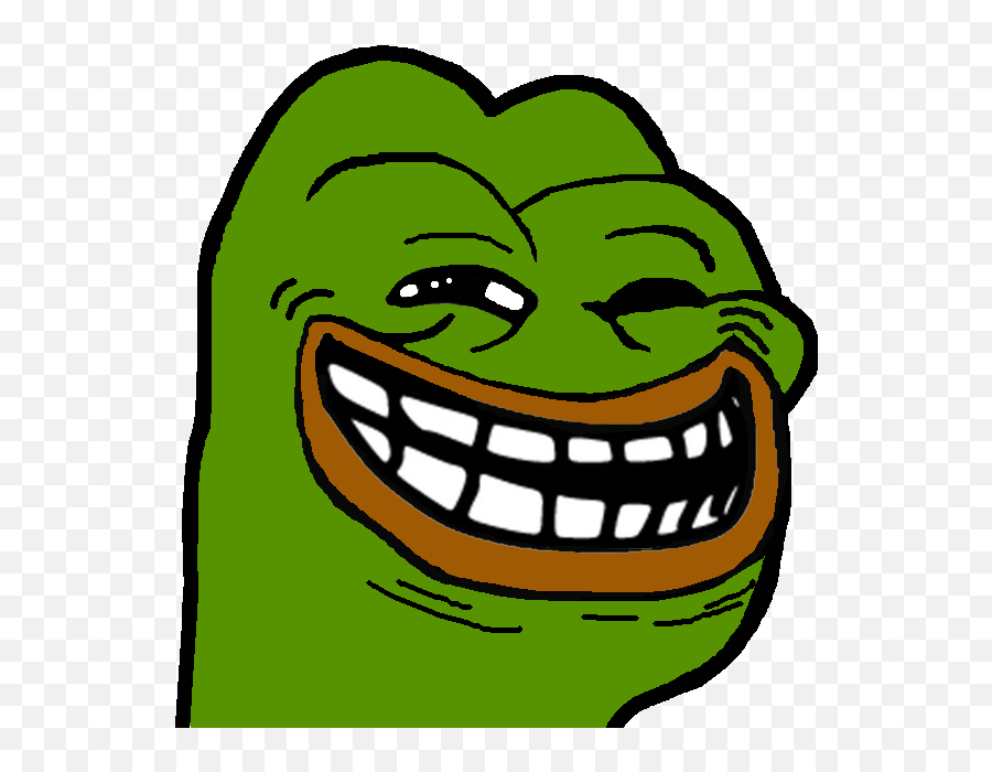 Pepe The Frog - Frog Face Meme Emoji,Troll Face Png