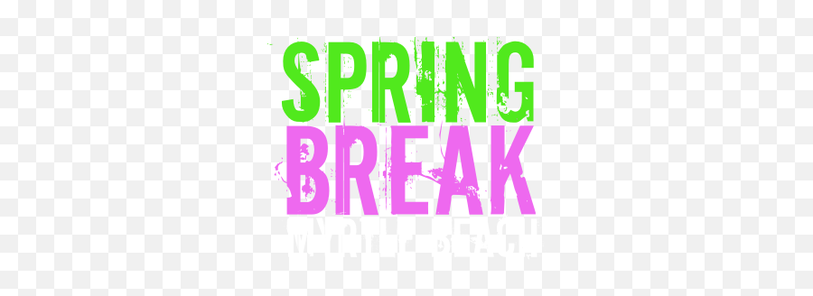 Spring Break Myrtle Beach Emoji,Spring Break Logo