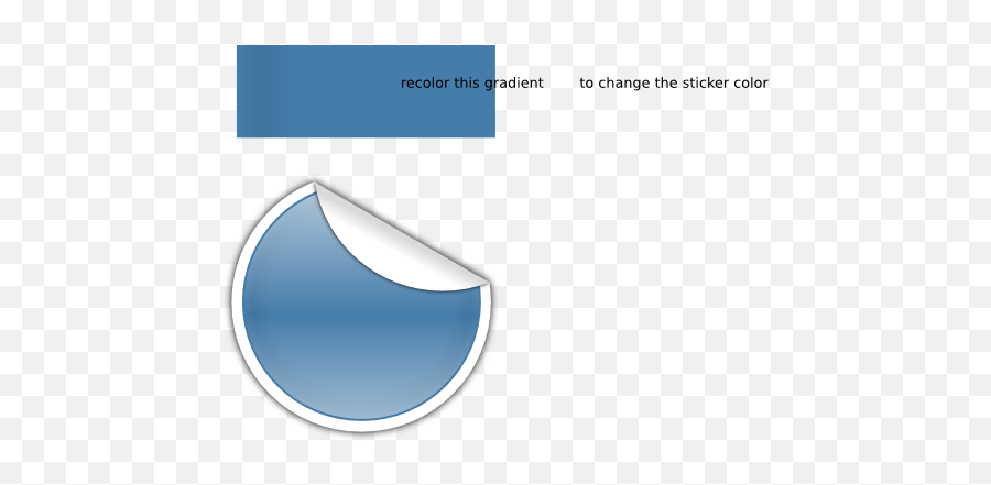 Blue Sticker Clipart Emoji,Sticker Clipart