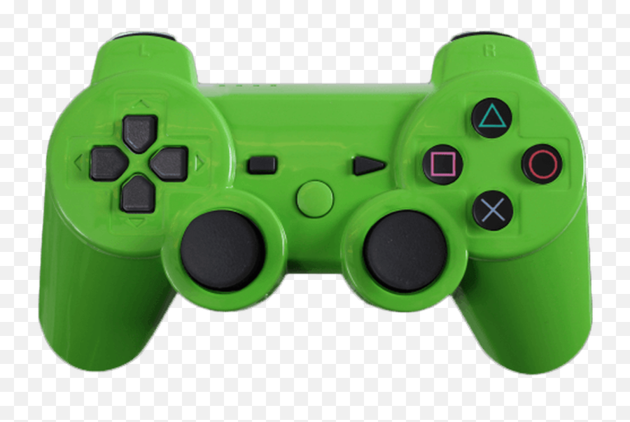 Custom Ps3 Controller - Ps3 Controller Green Full Size Png Emoji,Ps3 Png