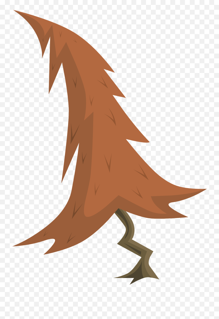 Brown Fir Tree Clipart - Fictional Character Emoji,Tree Clipart