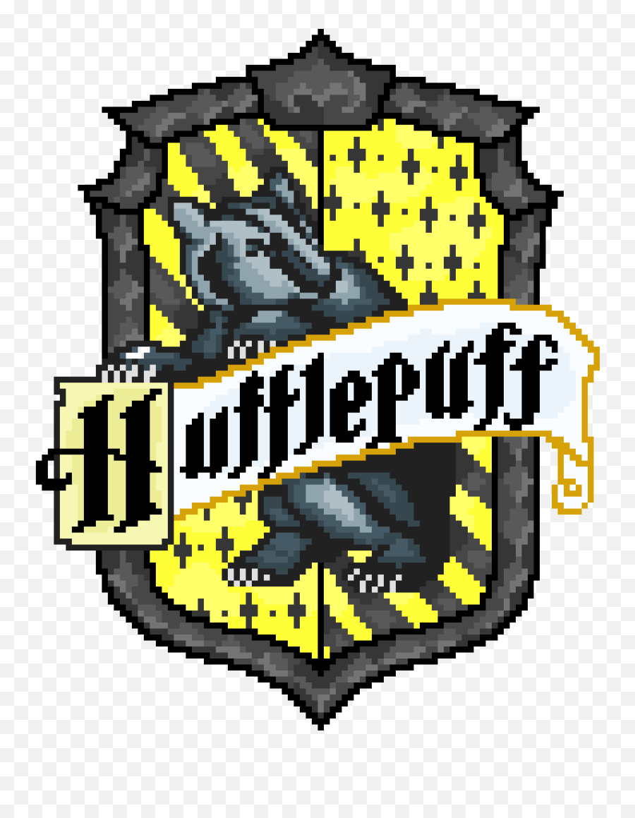 Harry Potter House Crests Hufflepuff - Hogwarts Harry Potter Hufflepuff Emoji,Hufflepuff Logo