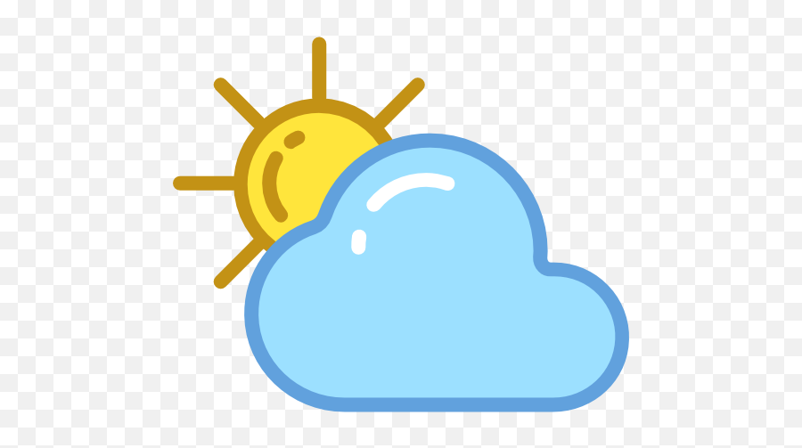 Cloud Weather Cloudy Sunny Sky Meteorology Clouds And Emoji,Sky Background Clipart