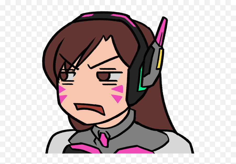 Nancy Teeple Khrysm On Twitter More Drawings For Tgntv Emoji,Overwatch Dva Png