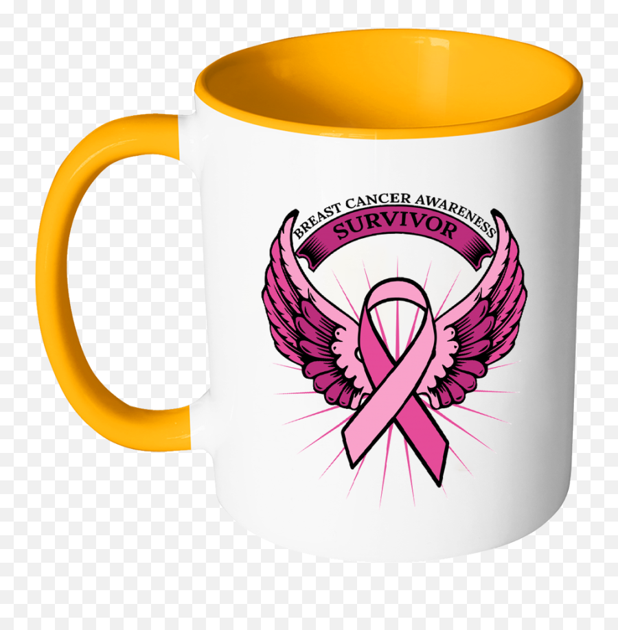 Breast Cancer Awareness Survivor Pink Ribbon Merchandise Emoji,Pink Breast Cancer Ribbon Png