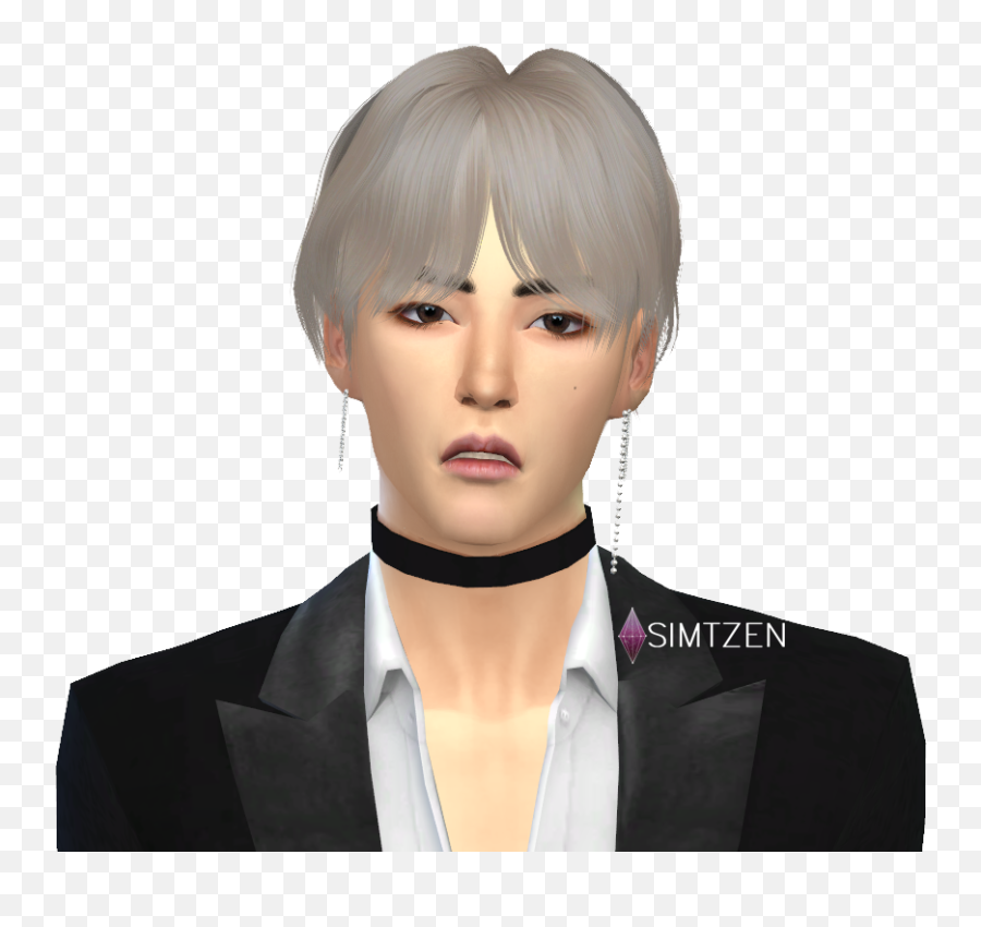 The Sims 4 Kim Taehyung Bts Cc List Tray Files Download Emoji,Bts V Transparent