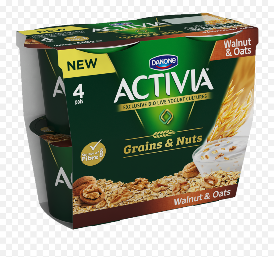 Download Activia Walnut And Oats - Full Size Png Image Pngkit Emoji,Oats Png
