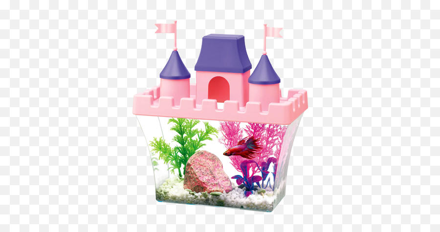 Aqueon Princess Castle Aquarium Kit - 5 Gallon Emoji,Princess Castle Png