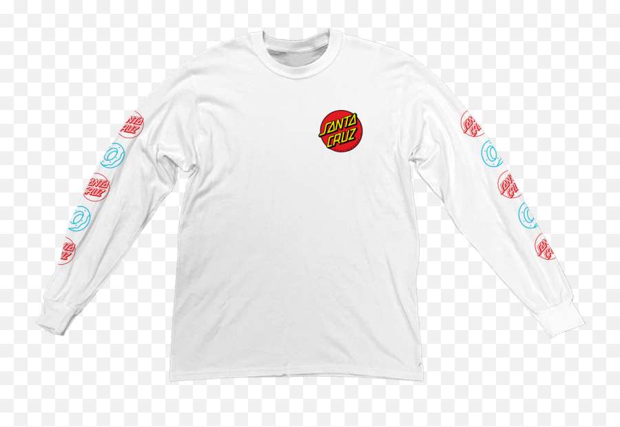 Odd Future X Santa Cruz White Long Sleeve Emoji,Odd Future Logo Transparent