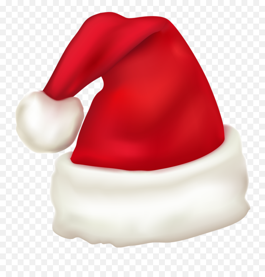 Santa Hat Png Transparent Background - Transparent Background Christmas Hat Clipart Png Emoji,Christmas Hat Png