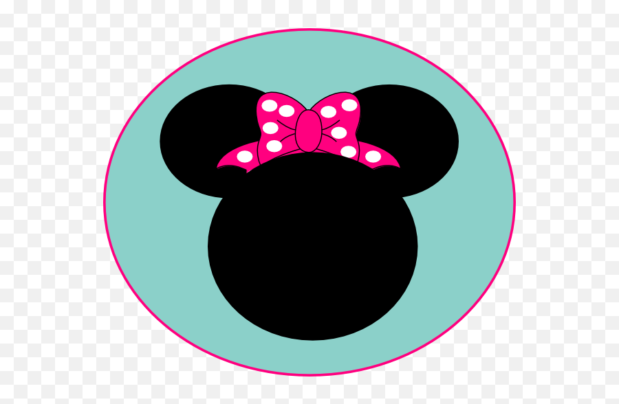 Download Pink Mouse Bow Clip Art - Minnie Mouse Ears Clipart Mickey Mouse Vector Free Download Emoji,Ears Clipart