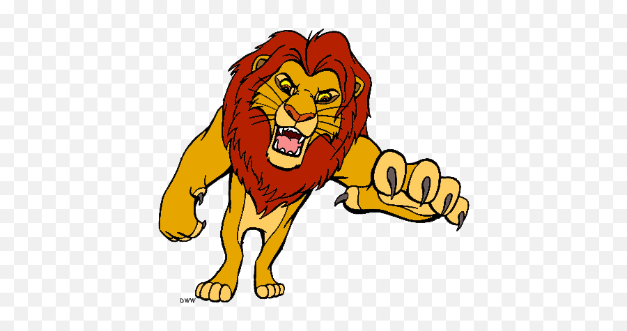Best Lion Clipart - Scary Lion Clipart Emoji,Lion Clipart