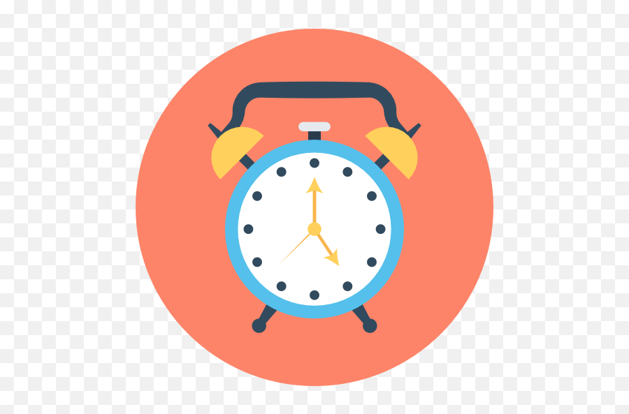 Alarm Clock Icon Png 365183 - Free Icons Library Clock Flat Icon Png Emoji,Clock Icon Png