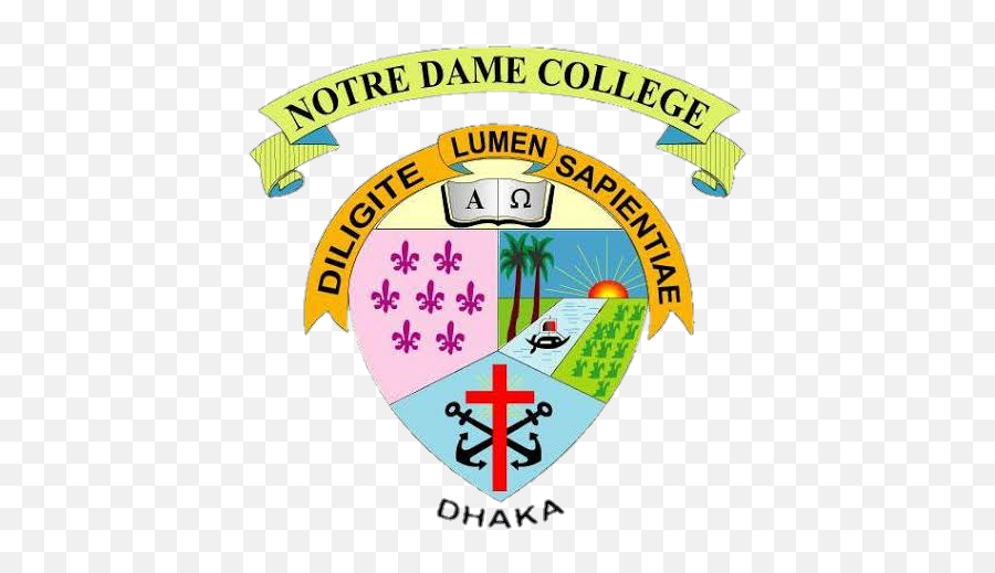 Notre Dame College Dhaka Logo - Notre Dame College Dhaka Logo Emoji,Notre Dame Logo