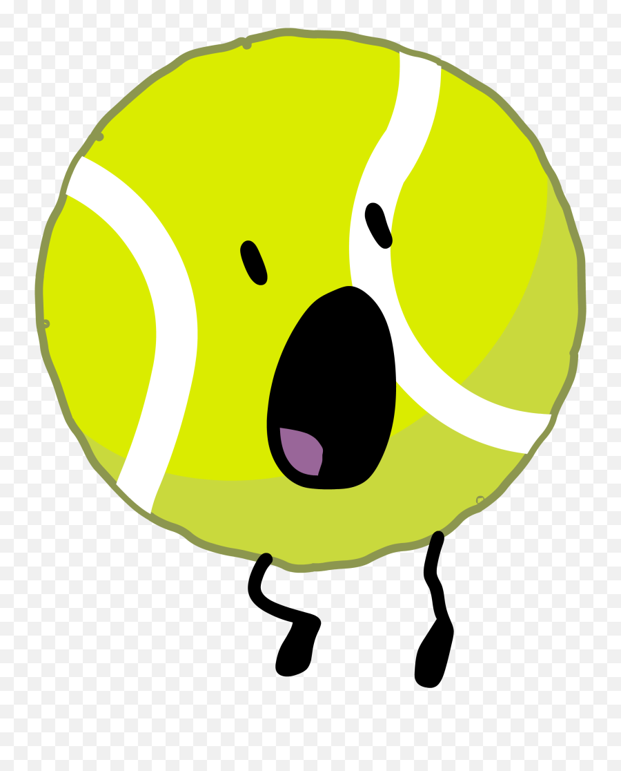 Clipart Rocket Tennis - Bfb Tennis Ball Png Emoji,Tennis Ball Clipart