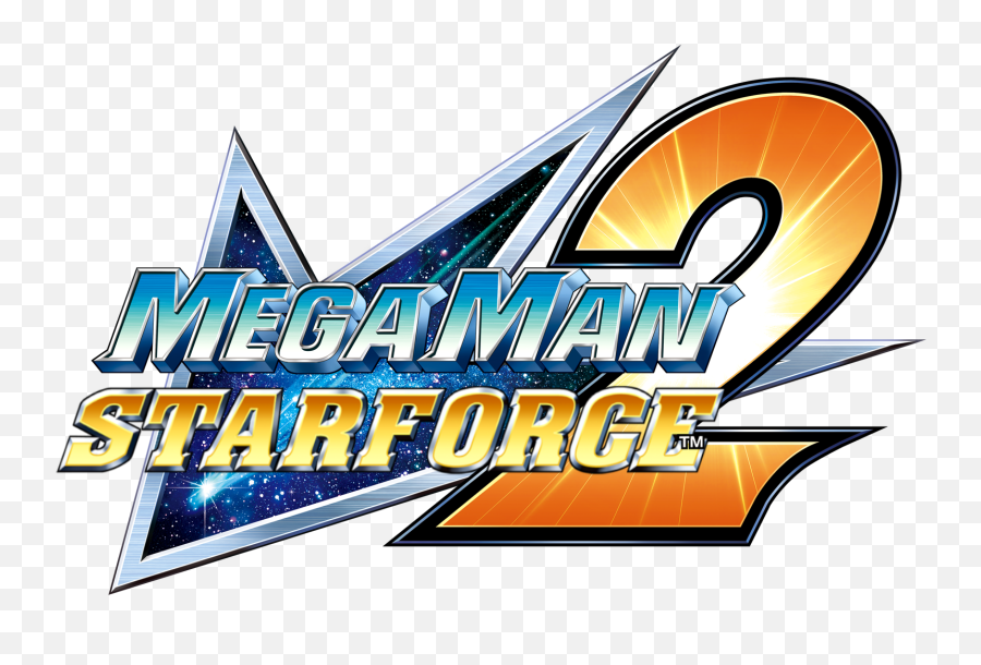 Logo For Mega Man Star Force 2 - Megaman Star Force 2 Logo Emoji,Mega Man Logo