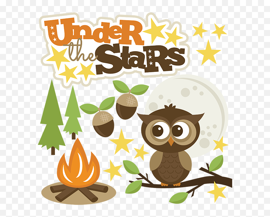 Download Camping Clipart Owl - Owl Camping Emoji,Camping Clipart