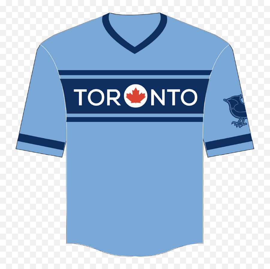 Toronto Blue Jays U2014 Sports Design Agency - Short Sleeve Emoji,Toronto Blue Jays Logo