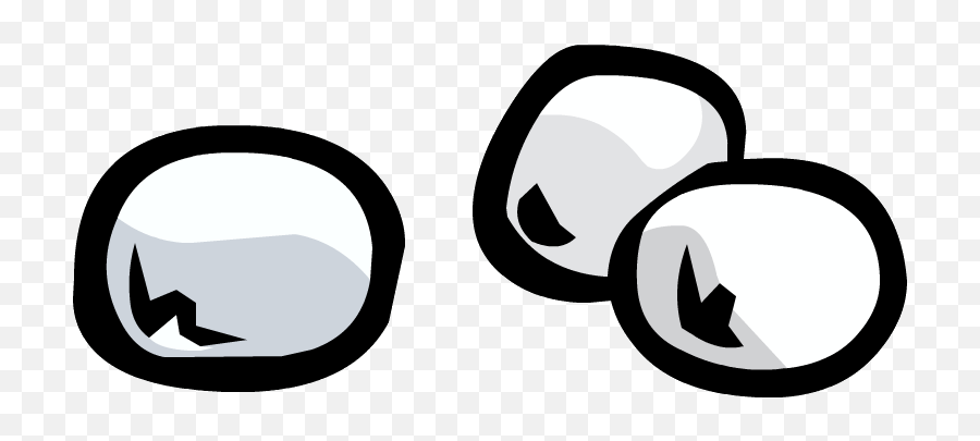 Snowballs Clipart Transparent Png - Dot Emoji,Snowball Clipart