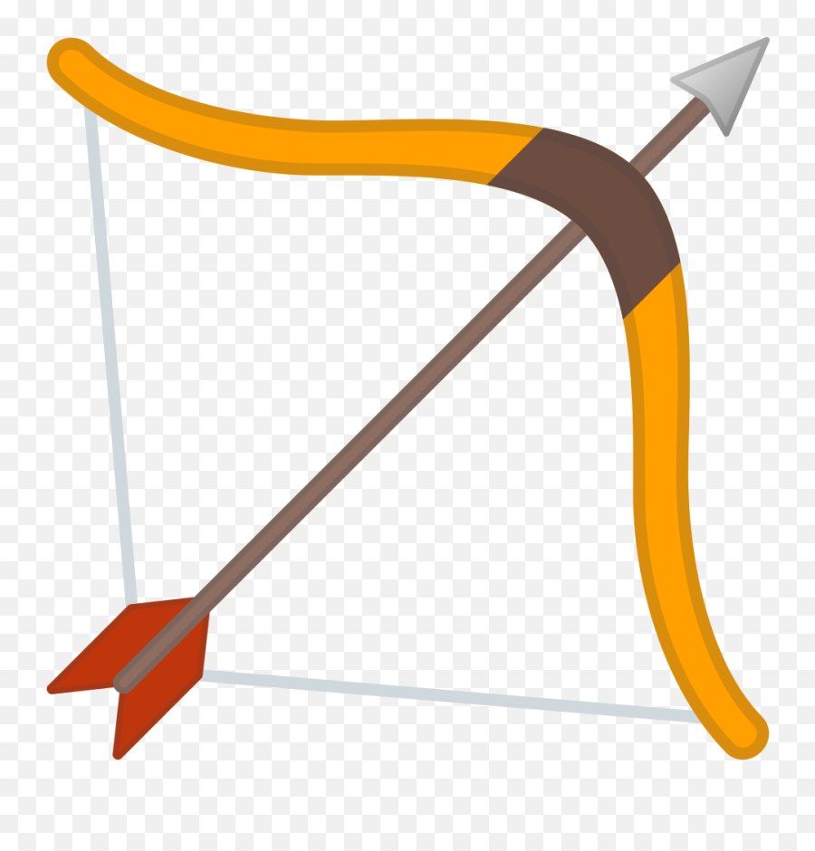 Bow And Arrow Icon - Bow And Arrow Icon Transparent Emoji,Arrow Icon Png