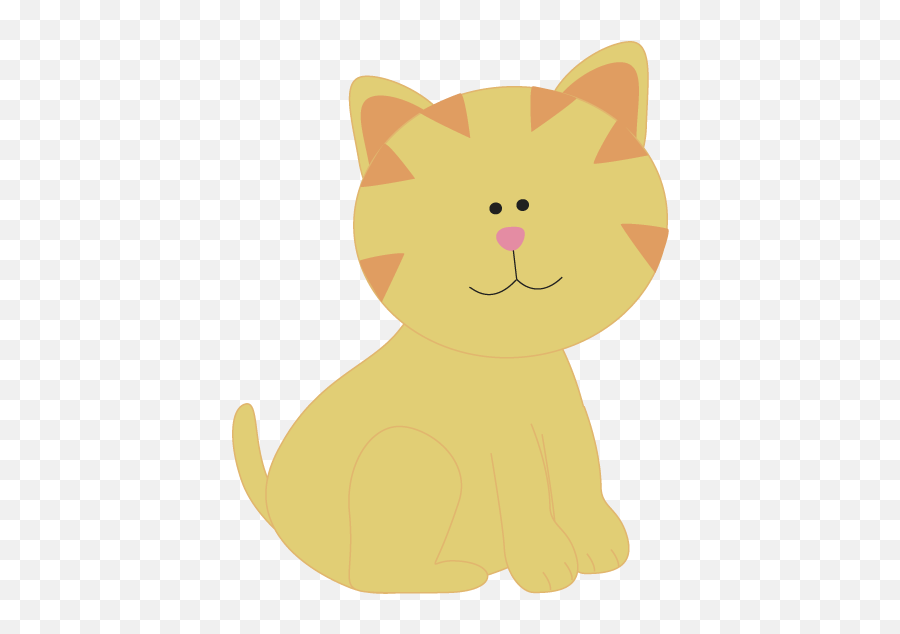 Cat Clip Art - Cat Cute Clipart Emoji,Cat Clipart