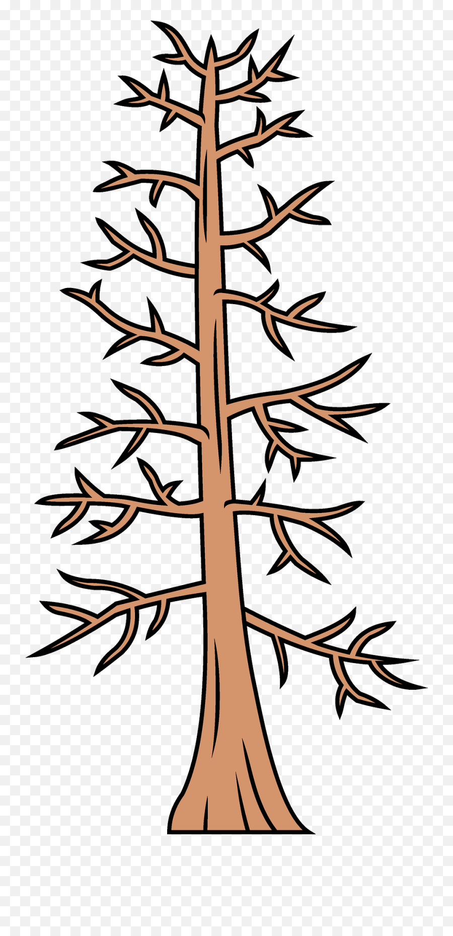 Winter Tree Clipart Free Download Transparent Png Creazilla - Vertical Emoji,Winter Tree Clipart