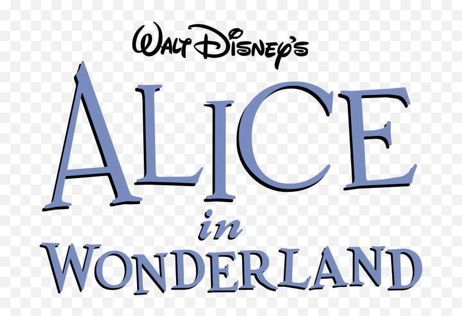 Alice In Wonderland Logoture - Alice In Wonderland Logo Emoji,Alice In Wonderland Png