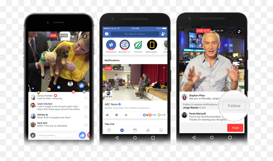 Download Facebook Live Video Product Shots Mobile - Facebook Facebook Live News Emoji,Facebook Live Png