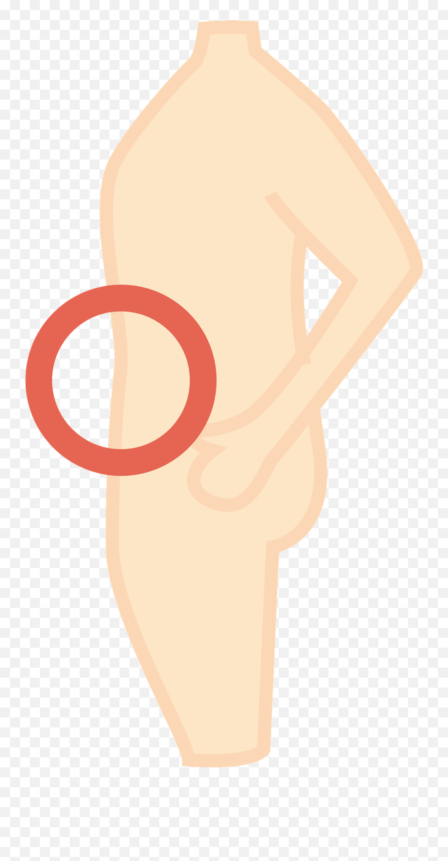 Human Belly Clipart - For Women Emoji,Human Body Clipart