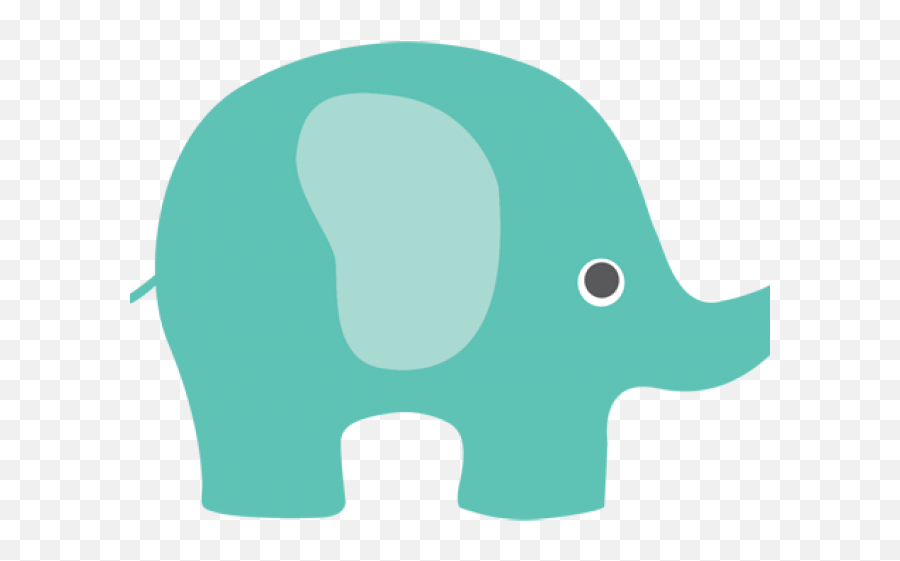 Elephant Clipart Transparent Background - Png Download Animal Figure Emoji,Elephant Transparent Background