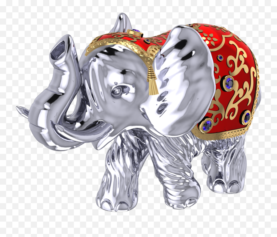 Organic Cad Modeling - Indian Elephant Full Size Png Emoji,Indian Elephant Clipart
