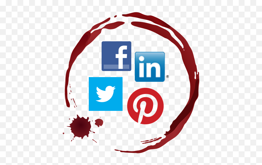 Social Media Guidelines For Your Wine - Social Media Wine Emoji,Social Media Logo