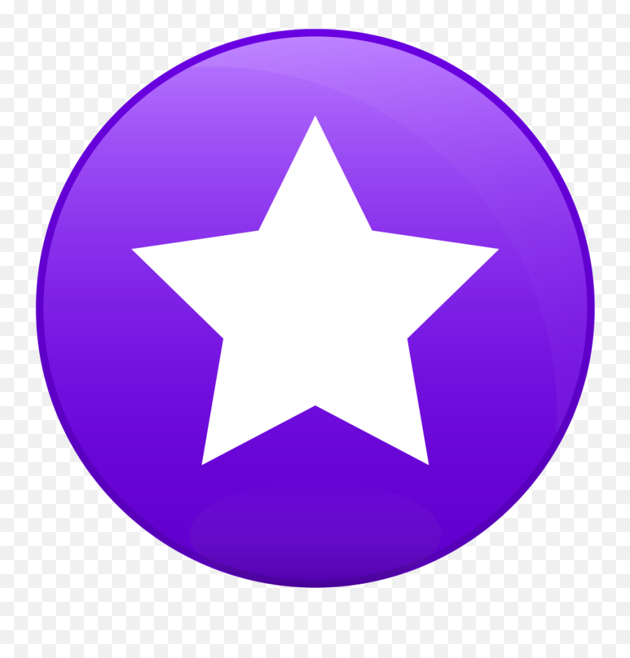 Filefeatured Star Purplesvg - Wikimedia Commons Emoji,Purple Star Png