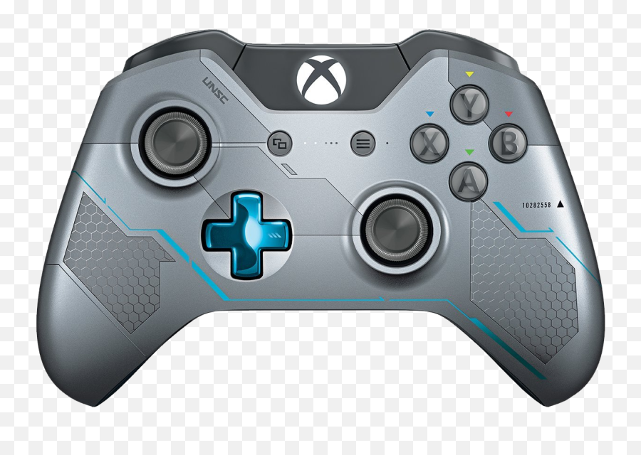 Xbox One Limited Edition Halo 5 Controller Blue U0026 Silver Emoji,Halo 5 Png