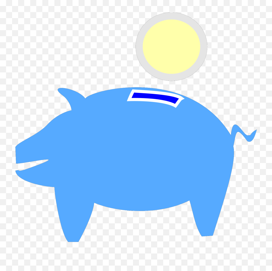 Piggy Bank Svg Vector Piggy Bank Clip Art - Svg Clipart Language Emoji,Piggy Bank Clipart