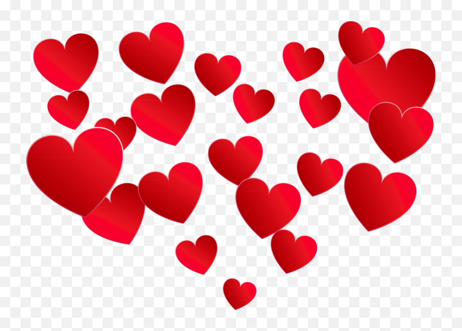 Hearts Png Transparent Images - Cartoon Transparent Background Hearts Emoji,Hearts Png
