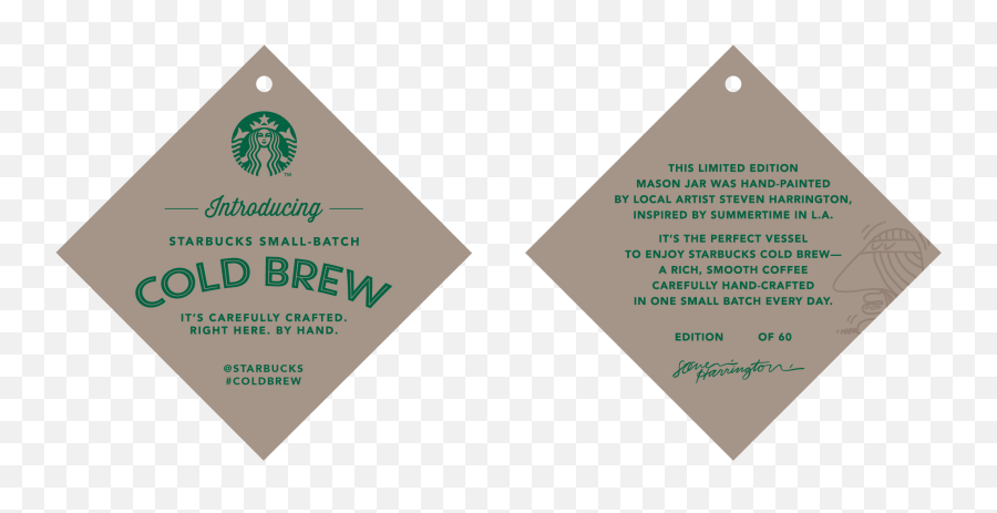 Starbucks Cold Brew Launch Amy Winston - Language Emoji,Starbuck Logo