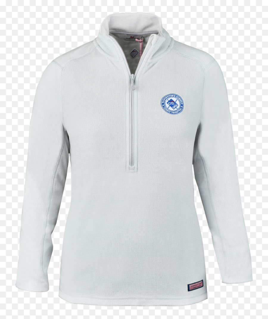 Womens Circle Logo Grid Fleece 12 Zip - White U2013 Official Long Sleeve Emoji,Citi Logo
