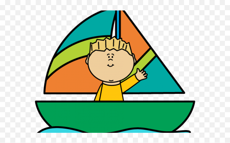 Sailing Boat Clipart Clipper Ship - Water Trans Portation Clipart Emoji,Boat Clipart