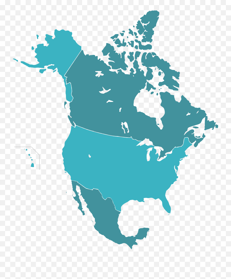 Usa Clipart North America - Map Of Canada Us And Mexico Us Canada Unification Emoji,Usa Clipart