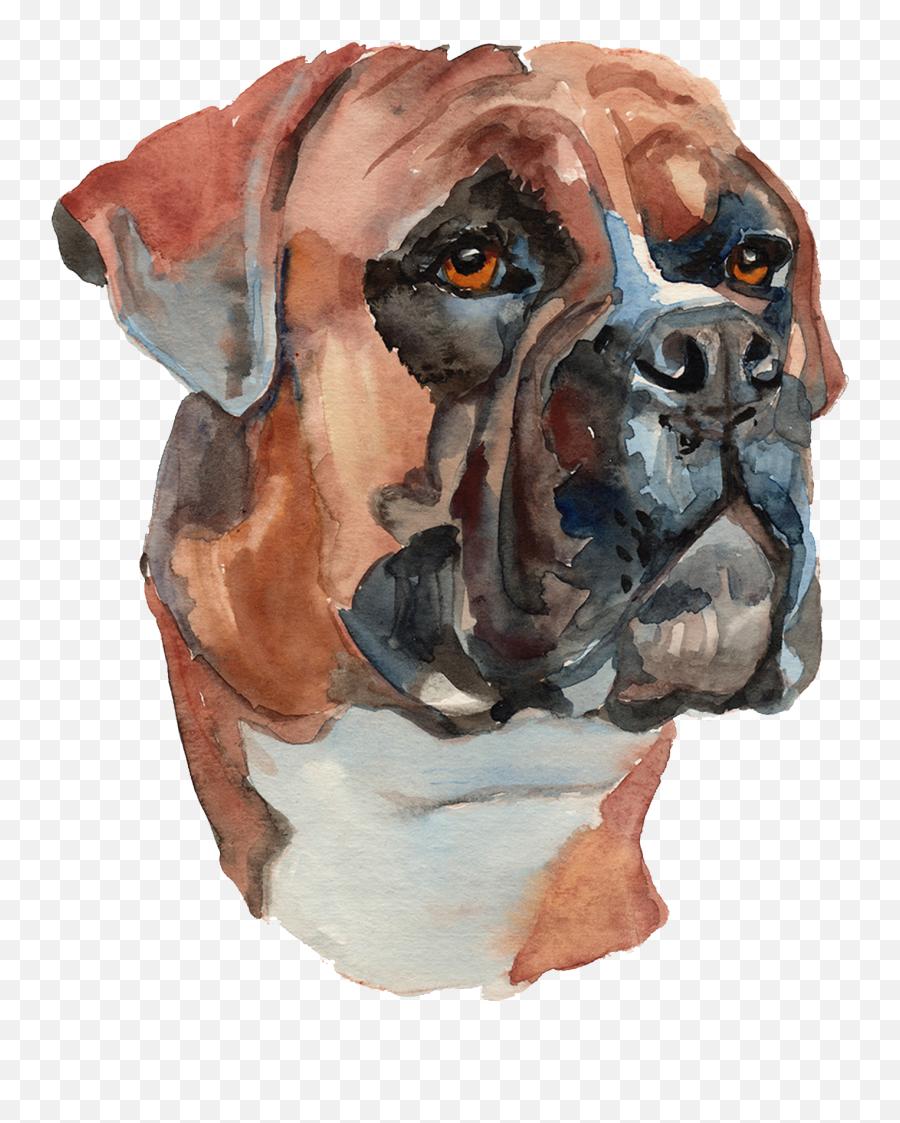 Water Color Painted Dog Png Hd Water Color Painted Dog Png - Painting Png Dog Emoji,Water Color Png