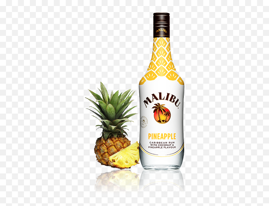 Malibu Rum Pineapple Transparent Png - Malibu Rum Emoji,Malibu Rum Logo