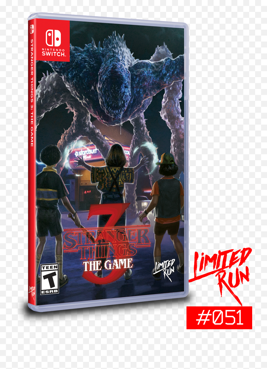 Switch Limited Run 51 Stranger Things 3 The Game - Stranger Things 3 Ps4 Limited Run Emoji,Stranger Things Logo Png