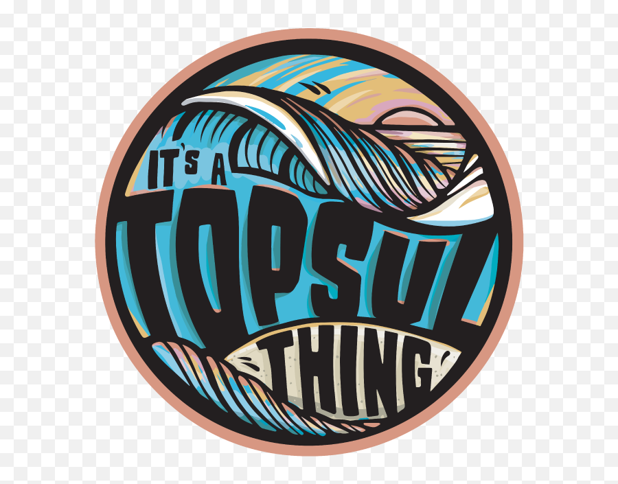 Its A Topsul Thing - Topsail Island Car Decal Emoji,Thing 1 Logo
