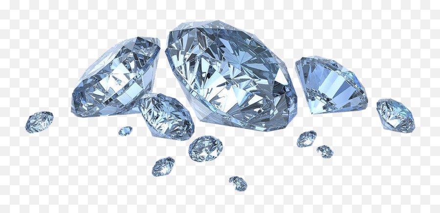 Transparent Pink Diamond Png Download - Transparent Pile Of Diamonds Emoji,Diamonds Transparent Background